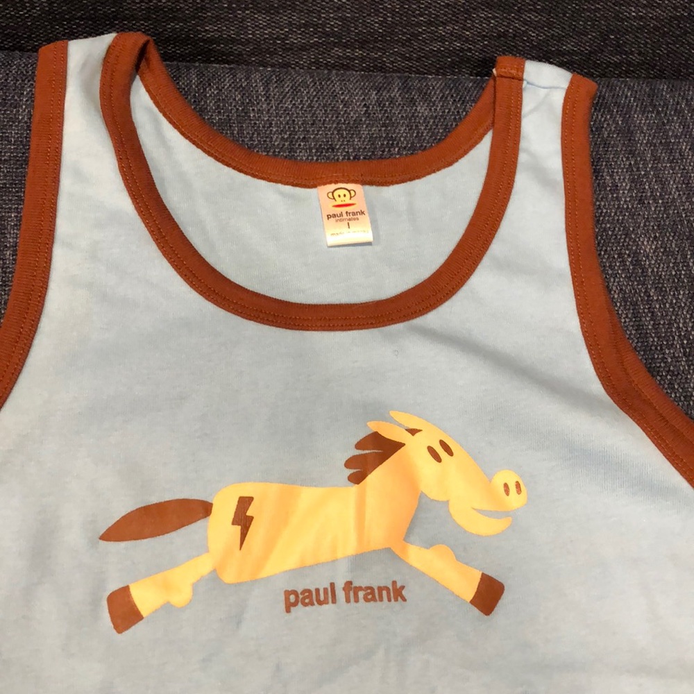 NWT Paul Frank tank brief set Longshot the horse